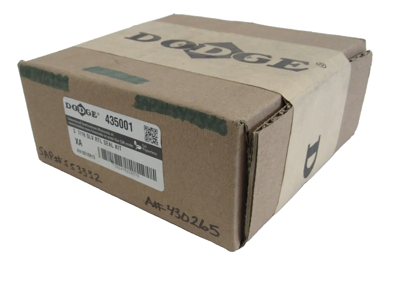 NEW DODGE 435001 3 7/16 SLV RTL SEAL KIT