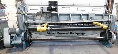 WYSONG 1410 Power Squaring Shears (Gauge) | THREE RIVERS MACHINERY (6)