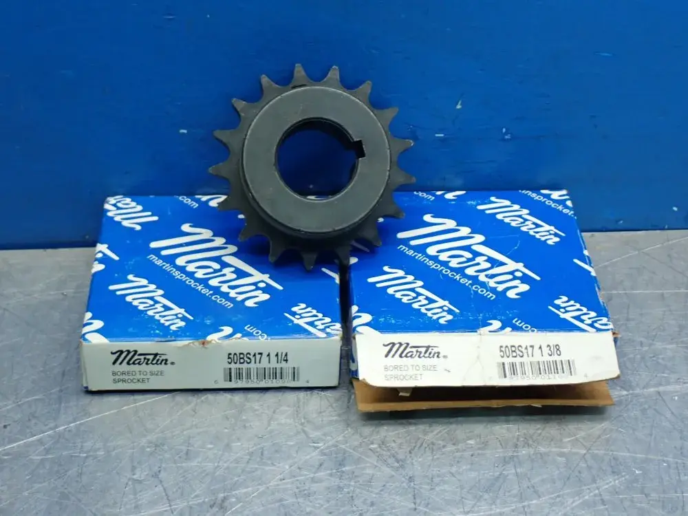 Martin 50bs1711/4 & 50bs1713/8 Finished Bore Sprockets, 2pcs