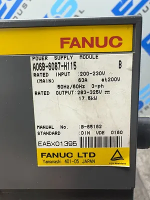 Used FANUC A06B-6087-H115 Servo Drives South Carolina US | ESS Industrial Equipment Sales #1354261