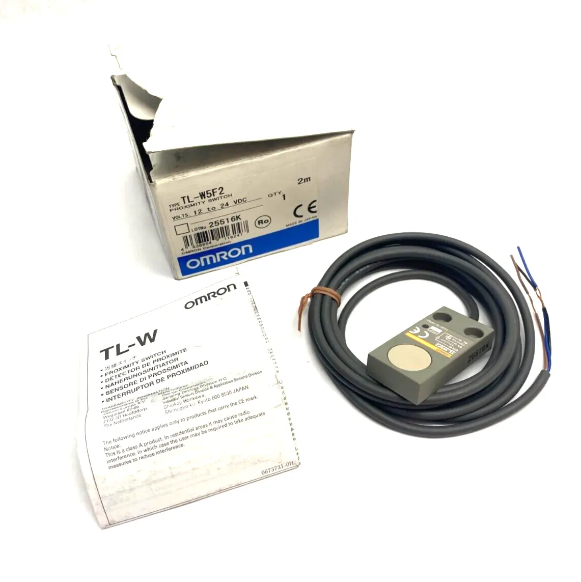 New | in-Stock Omron TL-W5F2 Proximity Sensors Michigan US | Maverick Industrial Sales #1459742