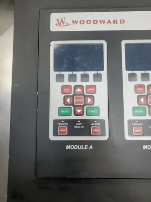 Used Woodward 8237-1600 ProTech-GII Panel Mount Turbine Controller Automation Control (HMI) South Carolina US | Palmetto Automation #1512132