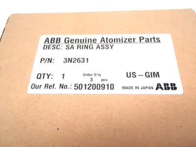 USED ABB METABELL NOZZLE SA RING ASSEMBLY 50MM FOR ROBOT MMBELL925