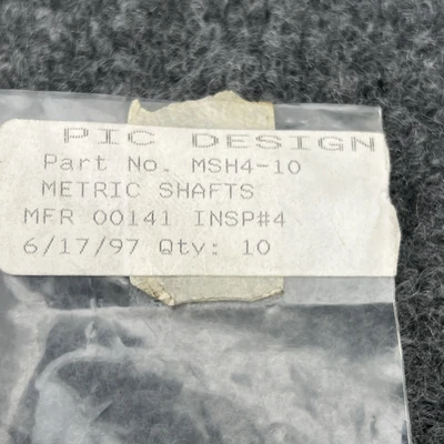 New | in-Stock Pic Design MSH4-10 Shafts California US | Davliegogo LLC #1707644