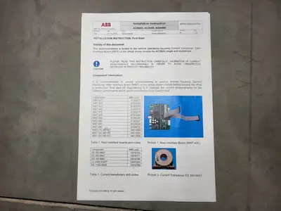 NEW 2017 ABB PM9Y604R86