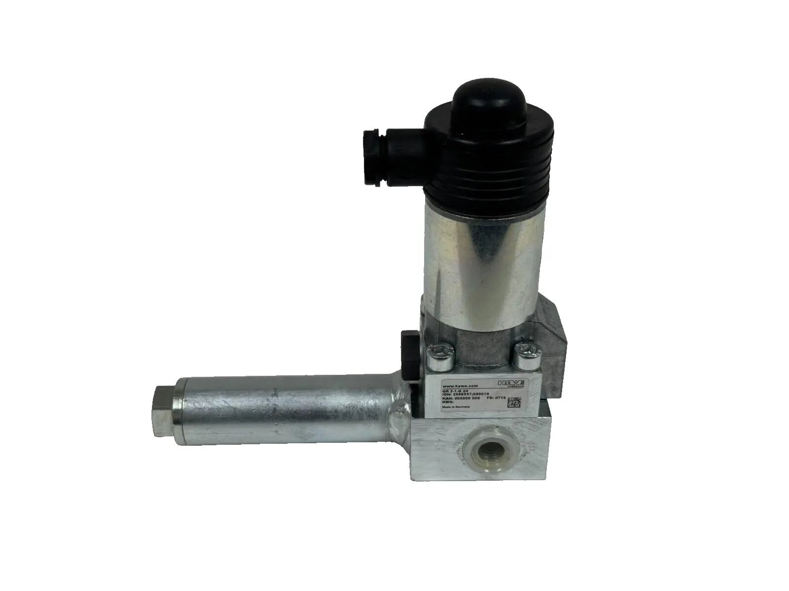 NEW HAWE HYDRAULIK GR 2-1-G 24 HYDRAULIC SOLENOID VALVE GR 2-1B-1/4 S-420-G 24