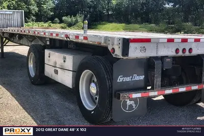 Used 2012 GREAT DANE 48' X 102 Flatbed Trailers Kentucky US | Proxy Equipment #1377797