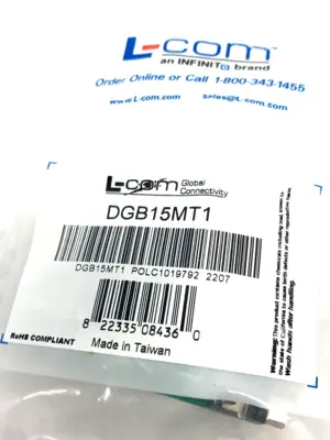 DGB15MT1 | L-Com  Field Termination Connector - New