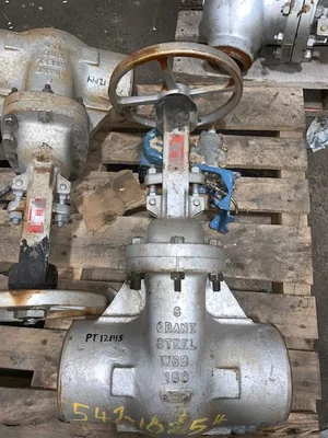 6" 150# Crane Butt Weld WCB 47 1/2 XUF Gate Valve NEW