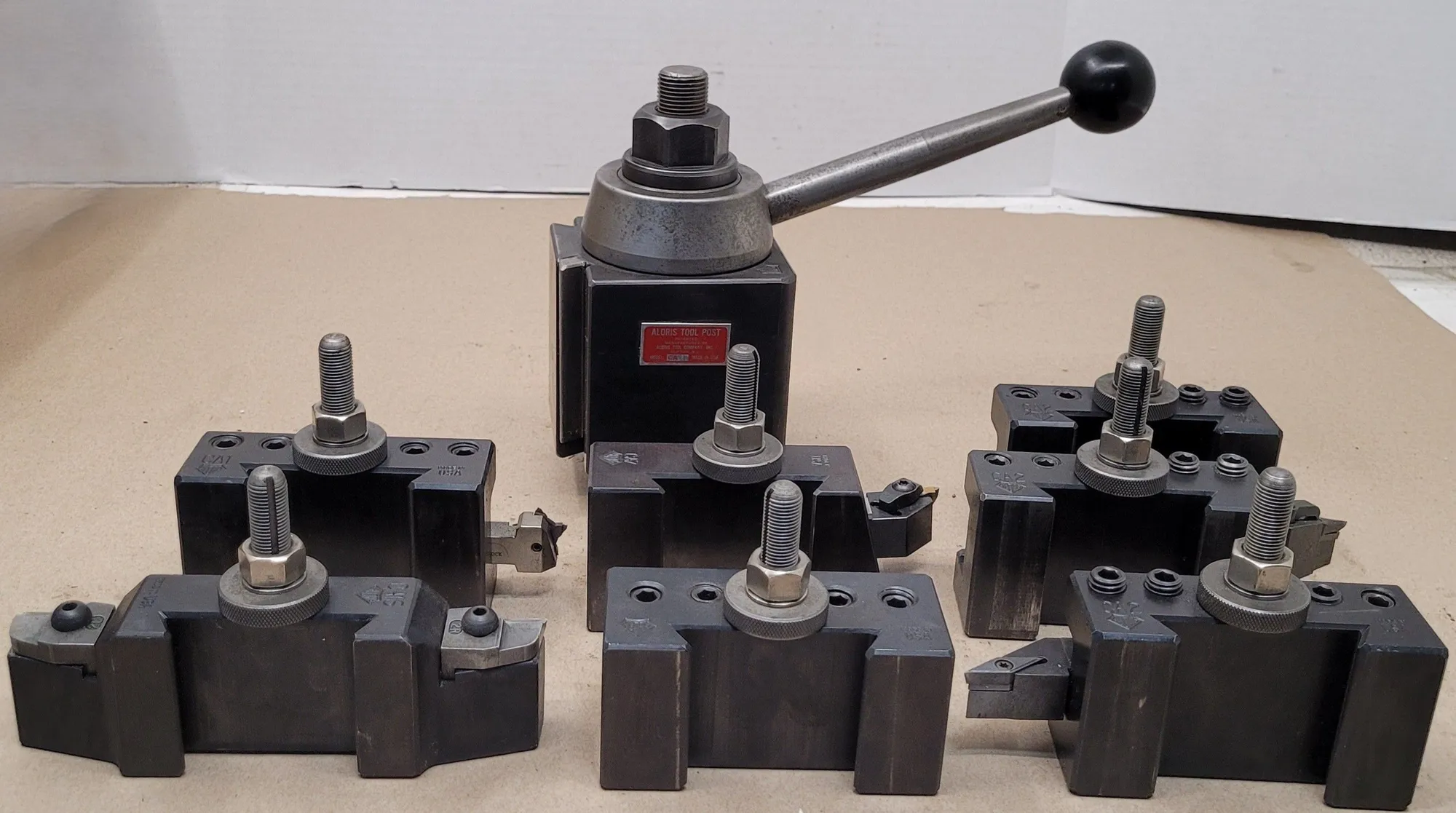 USED ALORIS CA Quick Change Tool Post