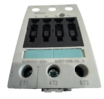 NEW BRAH ELECTRIC B3RT1036-1AK61 CONTACTOR 120V 60HZ B3RT10361AK61