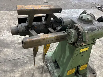2,000 LBS X 12" LITTELL MODEL #20-12 DOUBLE END PULL OFF UNCOILER COIL REEL: STOCK #23715