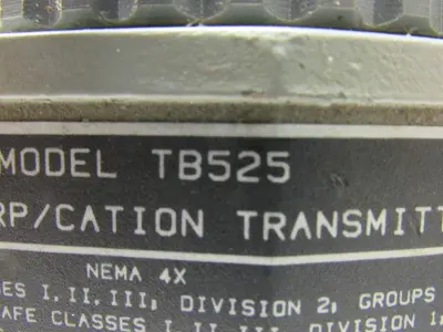 ABB TBI-Bailey TB525 Two Wire ORP/Cation Conductivity Transmitter