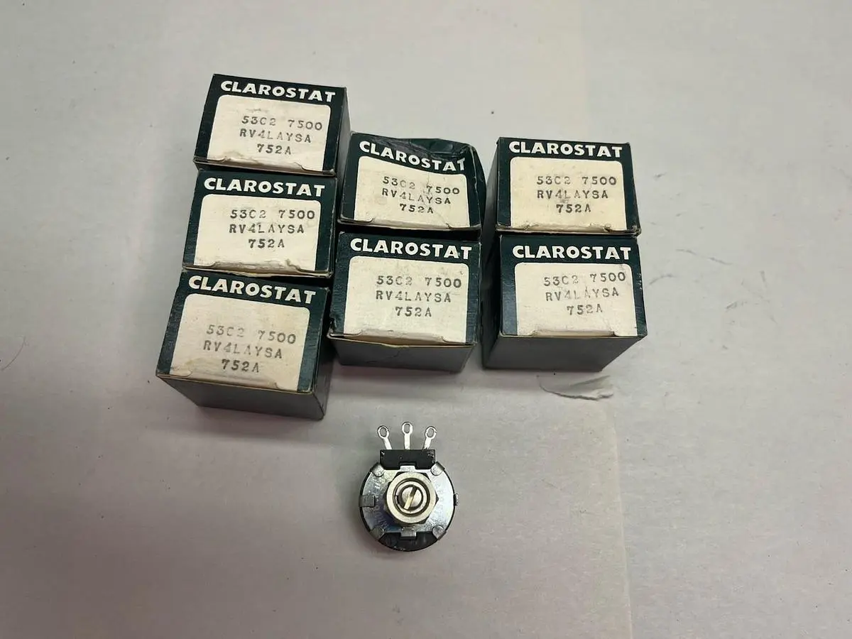 New | in-Stock CLAROSTAT 53C2-7500-RV4LAYSA-752A Miscellaneous Equipment (Electrical & Power) Ohio US | Surplus Asset Holdings #1455586