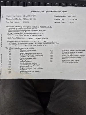 2001 CINCINNATI MILACRON ARROW 500 Vertical Machining Centers | 520 Machinery Sales LLC (5)