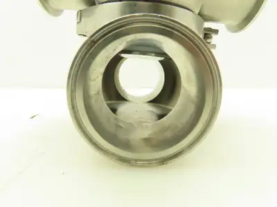 SPX W6300063 Sanitary Valve Flow Valve 2 1/2" Stainless Steel Tri-Clamp Diverter