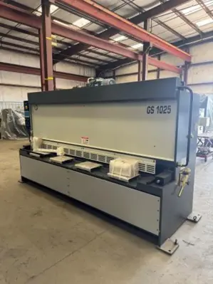 Used JAYSHREE MACHINE TOOLS GS1025 Power Squaring Shears (Inch) Ohio US | HGR 24 #878370