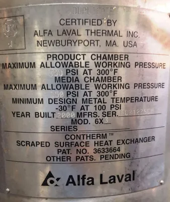 Alfa-Laval and APV food processing plant.