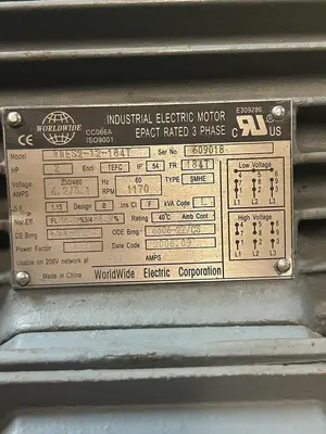 Used WORLDWIDE ELECTRIC WWES2-12-184T Industrial Controls Ohio US | Surplus Asset Holdings #1364190