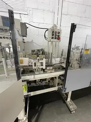 Bartelt model IM7-12 Pouch Packager with AMS Auger Filler