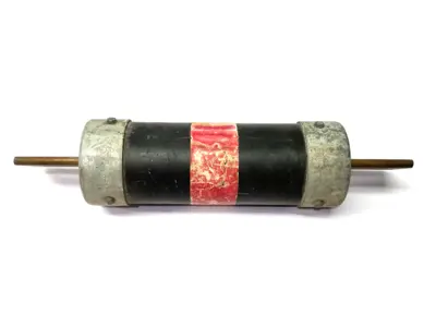 USED BUSSMANN FUSETRON DUAL ELEMENT FUSE CLASS RK5 600V 300A