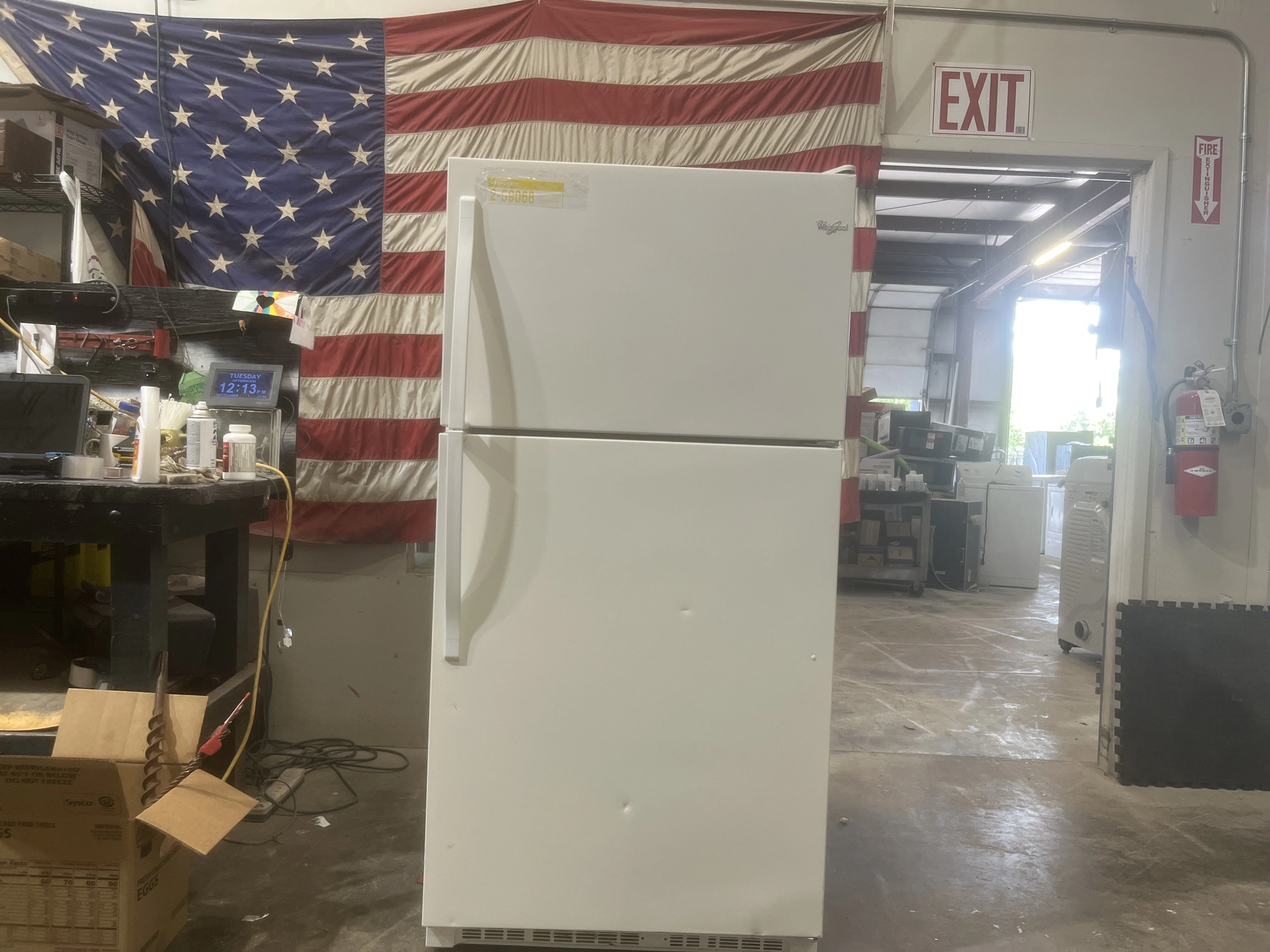 Used WHIRLPOOL FREEZER ON TOP Refrigerators Michigan US | Miedema Asset Management Group #1413894