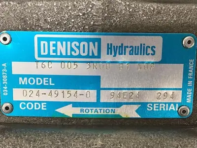 USED DENISON HYDRAULICS T6C 005 3R00 B1 N0P