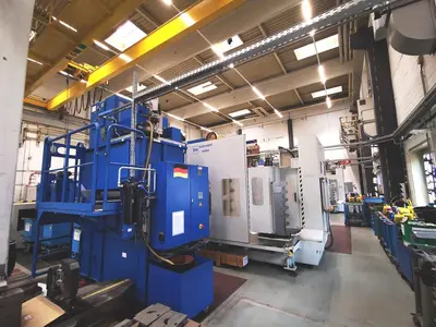 Used 2011 BURKHARDT + WEBER MCR 900 HVC 2 PALLETS UNIVERSAL MACHINING CENTER Horizontal Machining Centers Georgia US | Shub Machinery #81540