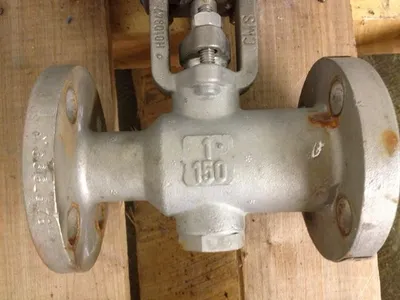 Neles Jamesbury 1"-150 V-Ball Control Valve