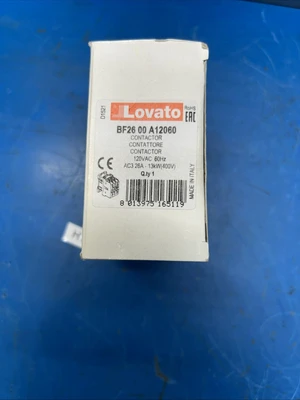 NEW Lovato BF2600A12060