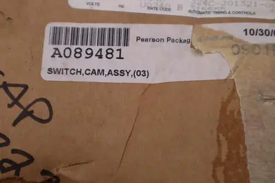 NEW AUTOMATIC TIMING & CONTROLS 324C03000F3X04K SWITCH CAM ASSY STK H1046