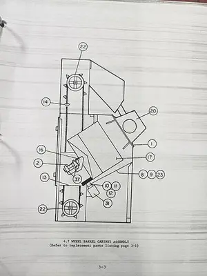 NEW GOFF 1.5 CUBIC FOOT BARREL BLAST