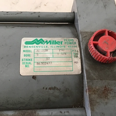 USED MILLER 🧰 MODEL: A84B2B: TRUSTED MILLER QUALITY – ENGINEERED FOR DEPENDABLE OPERATION AND LONG SERVICE LIFE.