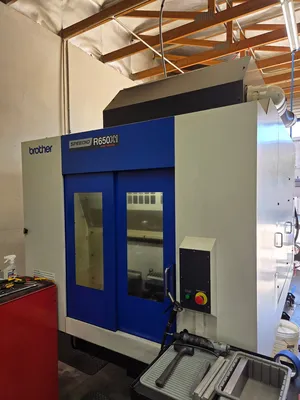 2017 BROTHER SPEEDIO R650X1 CNC Drilling and Tapping Centers | Silverlight CNC, Inc (1)