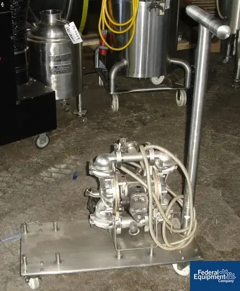 Used SANDPIPER 1" SANDPIPER DIAPHRAGM PUMP, S/S Pumps Ohio US | Federal Equipment Company 2 #125328
