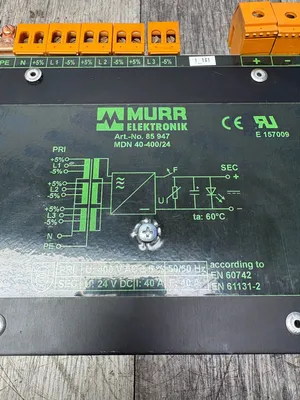 MURR ELEKTRONIK MDN 40-400/24 Electrical/PLC/Automation | ESS Industrial Equipment Sales (8)