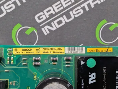 Bosch 073093-3027 Weld Timer I/O Board 3302-C-B-G-V Used