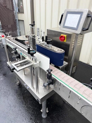 CVC Model 302C Inline Wrap Pressure Sensitive Labeler