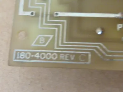 USED SCI 080-4000 REV D