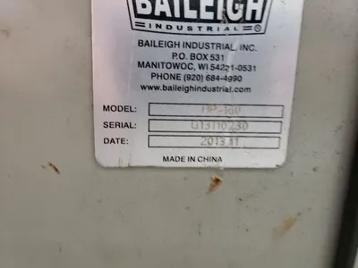 Baileigh HP-160 Punch