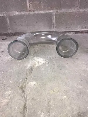 80mm Dia QVF U bend; PU/3
