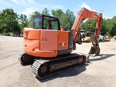 Used 2015 HITACHI ZX85USB-5N Crawler Excavators Massachusetts US | Brookside Equipment Sales #1422146