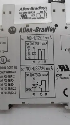 Used ALLEN-BRADLEY ALLEN-BRADLEY TERMINAL BLOCK 700-HL52Z24 SER.A Terminal Blocks | ND Industrial Surplus #1225067