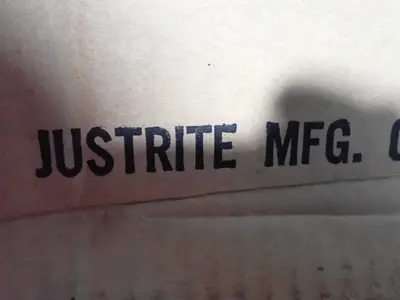 USED JUSTRITE MFG 27501