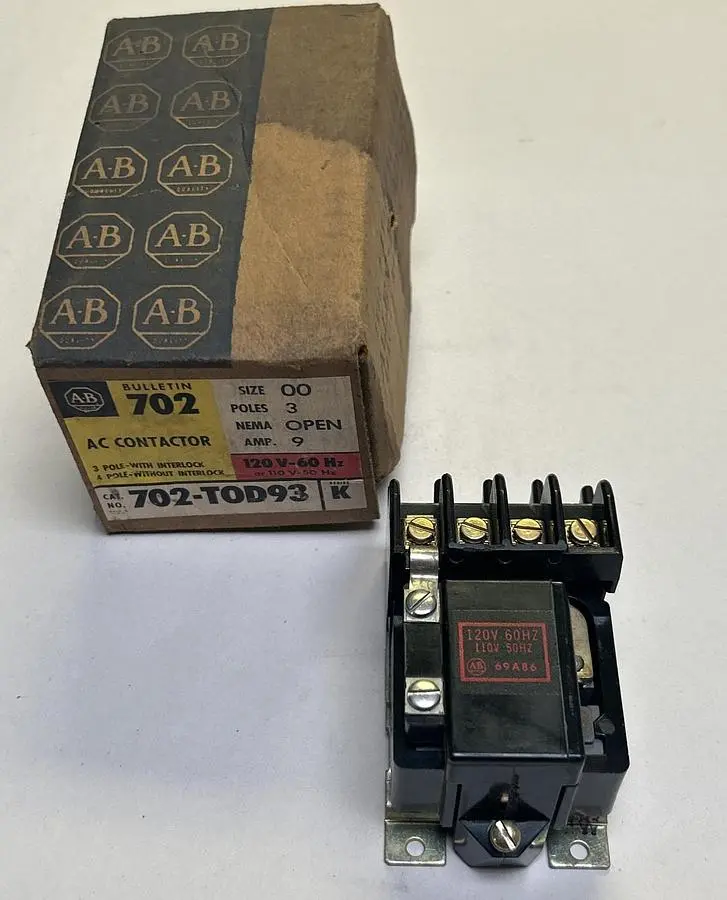 Used ALLEN-BRADLEY 702-TOD93 PLC Contactors Ohio US | Surplus Asset Holdings #1237422