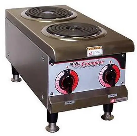 Dual Burner Countertop Electric Range