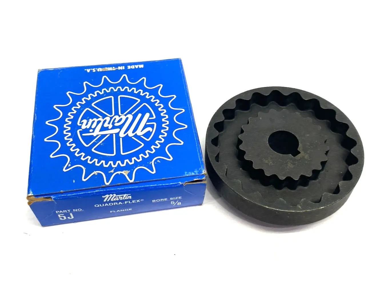 New | in-Stock Martin 5/8" Bore Size Quadra -Flex Coupling Flange Misc Industrial Equipment Michigan US | Maverick Industrial Sales #1496015