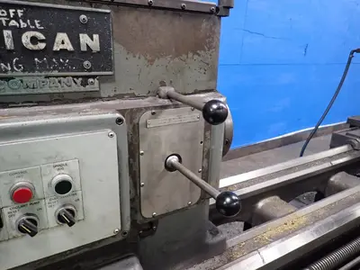 American / A Wyle Company  25" X 120" Lathe