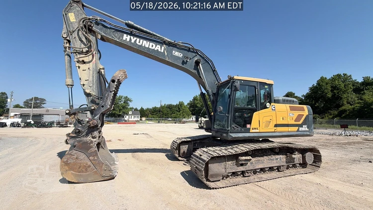 Used 2025 HYUNDAI HX210AL Crawler Excavators North Carolina US | National Equipment Dealers #1422228
