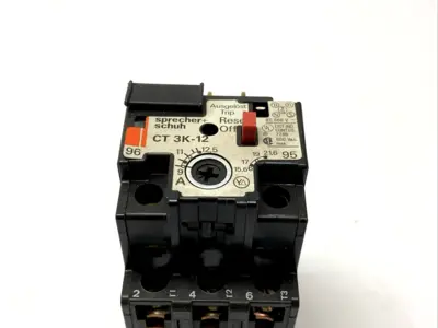 CT 3K-12.5 | Sprecher+Schuh  Overload Relay 9-12.5A BOX OF 10 - New Other